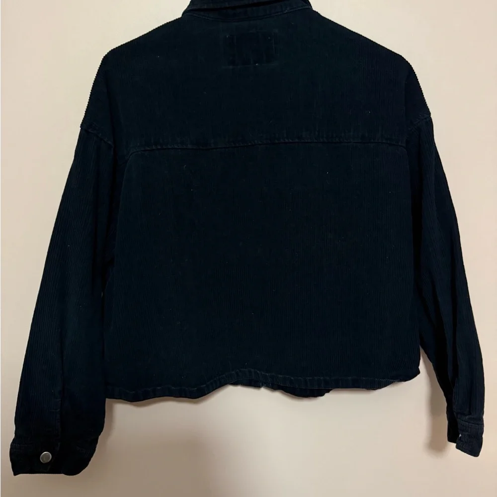 ⭐️Celebrity Pink Black Corduroy Jacket - Picture 7 of 8